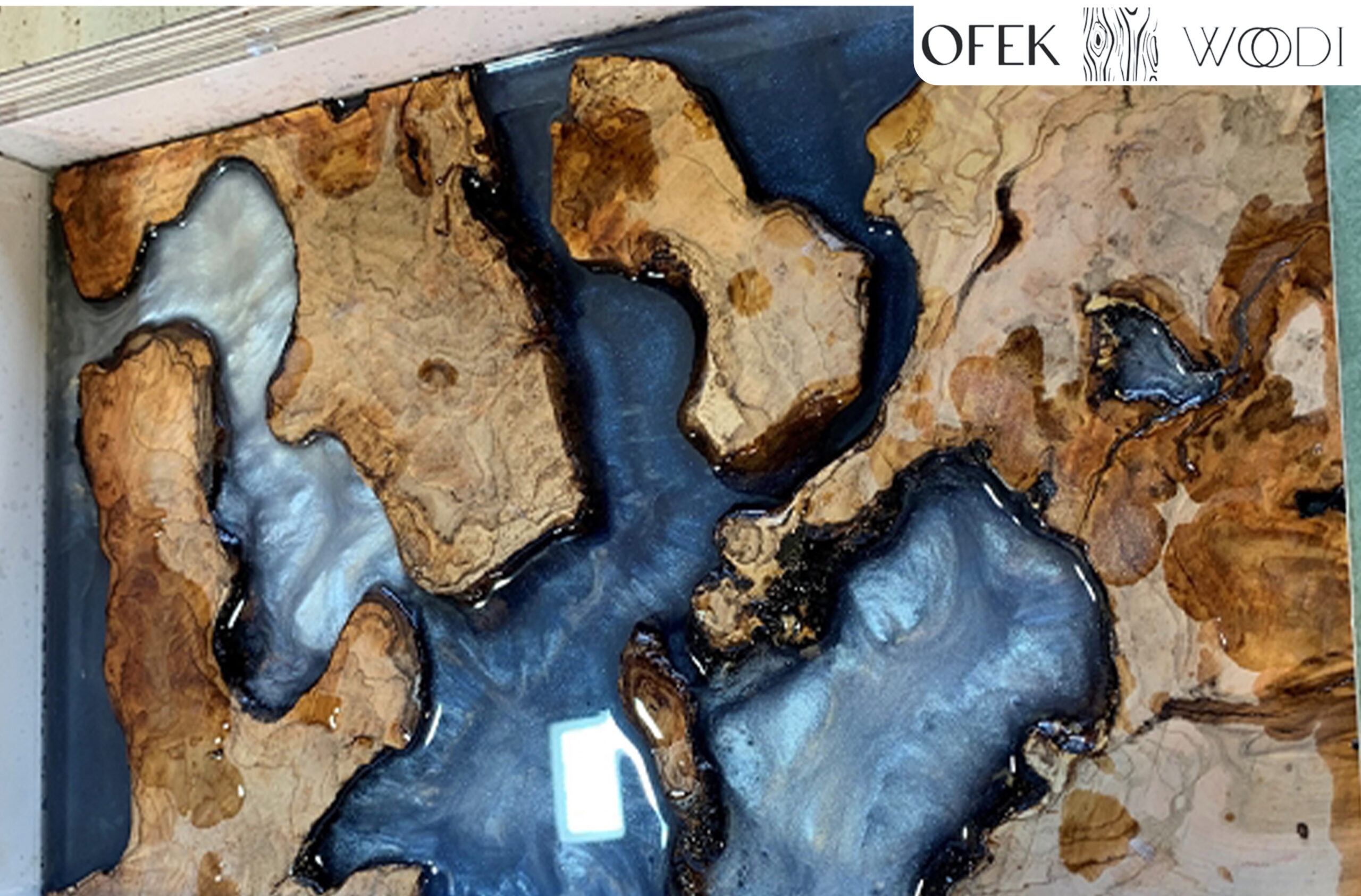 Ofek Woodi_1 סדנת נגרות אפוקסי פרטית לזוג- Ofek Woodi עמק חפר – תמונה 1